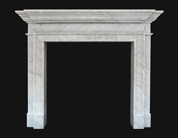 Lincoln Carrara 58 - Marble Surround